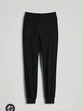 Womens Black Women’s Pull-On Jogger Pants - Stretch Comfort